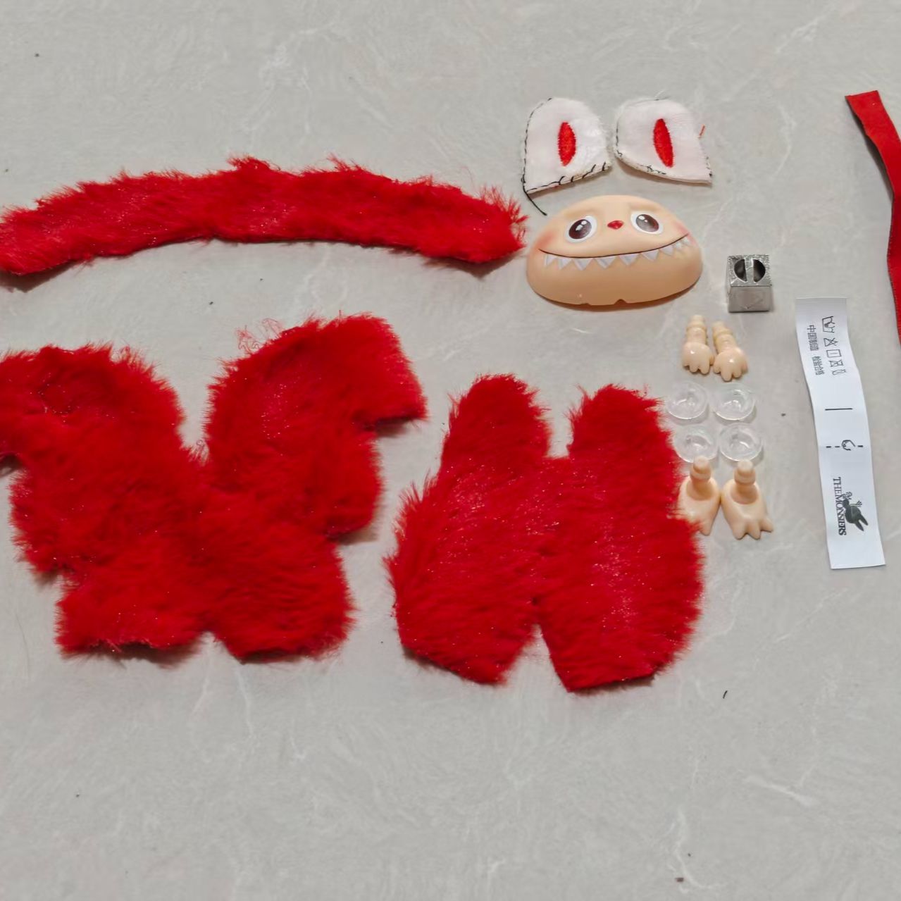 Labubu Material Package DIy Full Set of Handmade Material Kit Fourth Generation